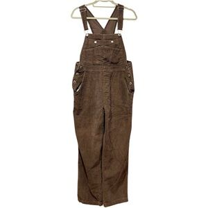SOLD🤎 Vintage D’Mode Classix Brown Corduroy Overalls Y2K 90s Workwear Style
